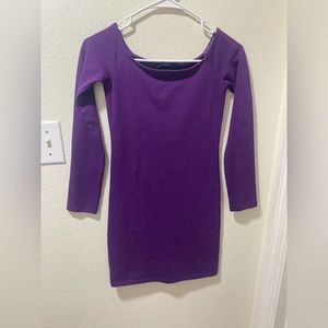 Skinny purple dress 💜
